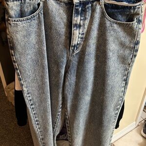 VENUS Blue Acid Wash Jeans